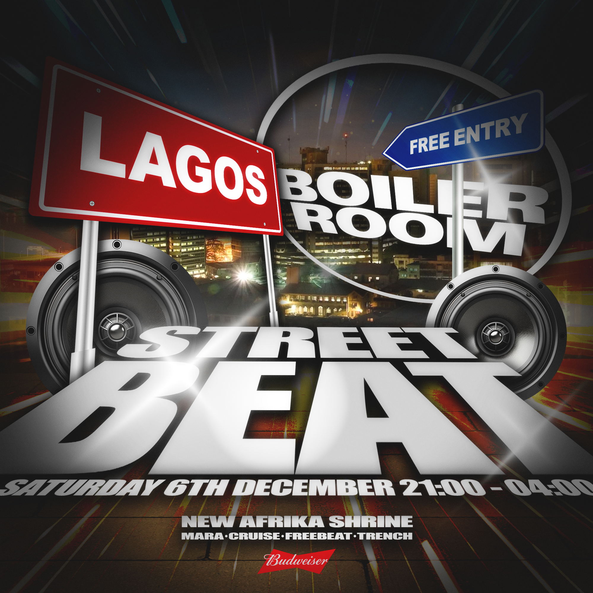 Lagos: Street Beat flyer