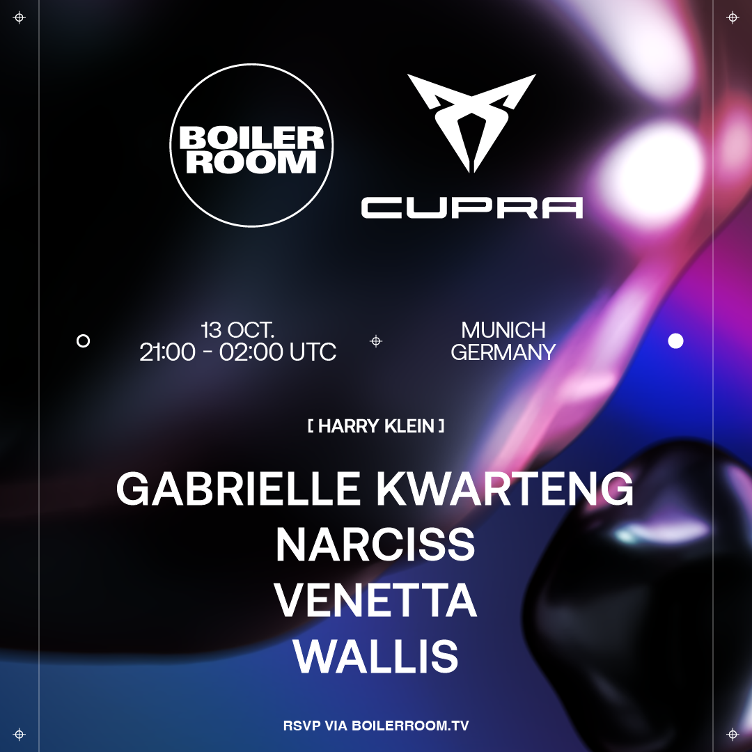 Boiler Room x Cupra: Munich flyer