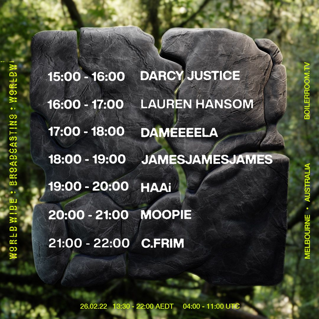 Boiler Room x Sugar Mountain 2022 flyer