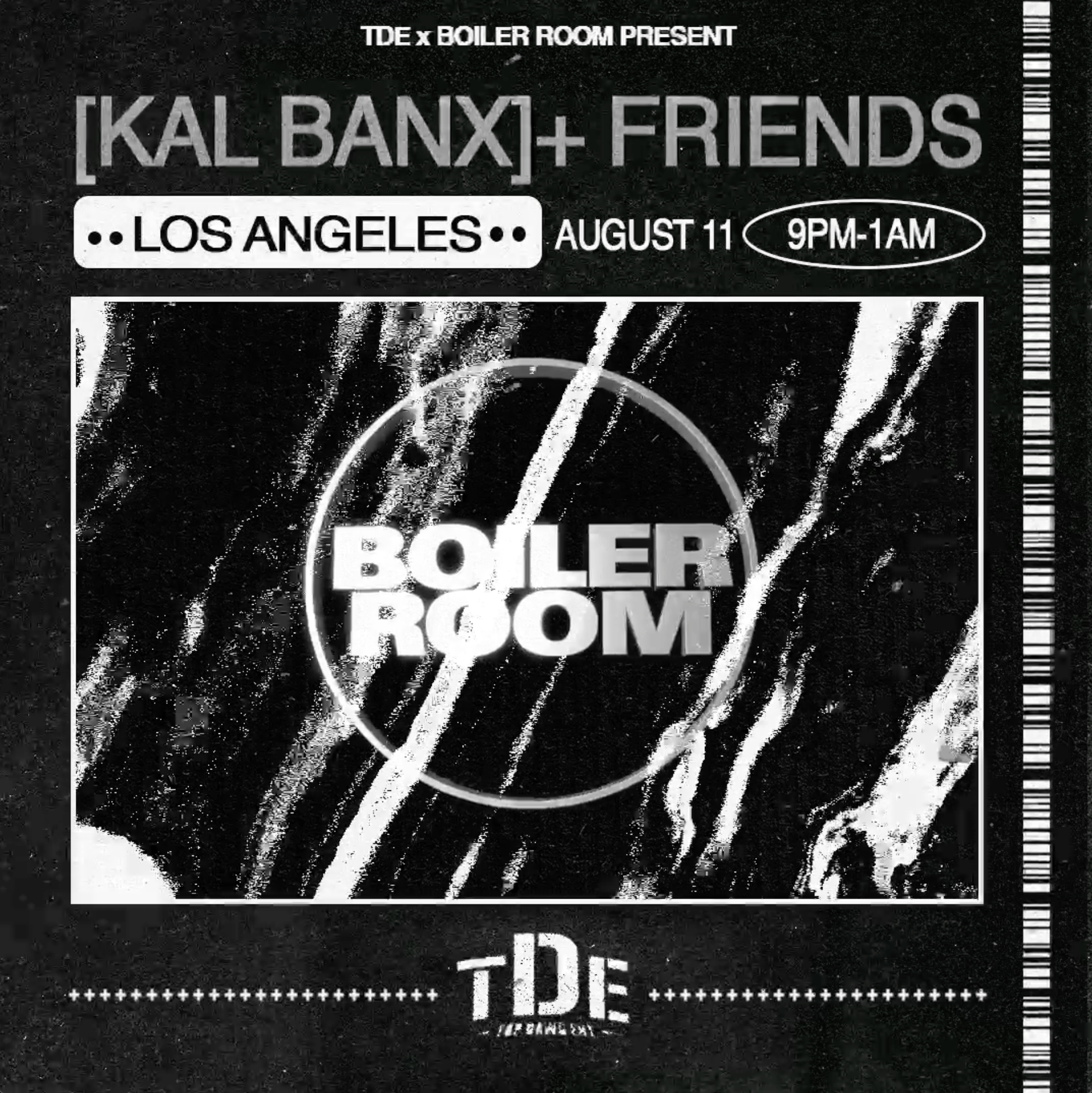 LA | TDE presents: [Kal Banx]+ Friends flyer