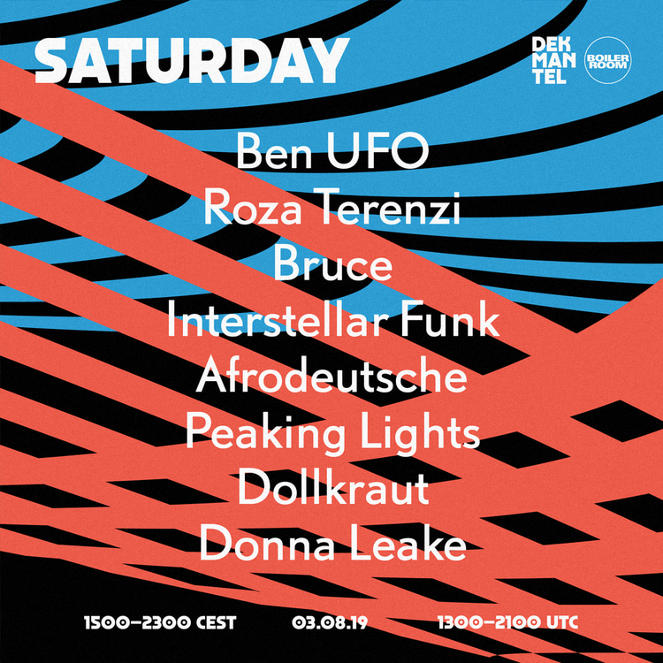Flyer for event Dekmantel 2019: Saturday.