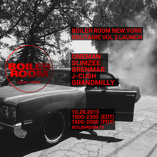 Flyer for event Oneman's Solitaire Vol. 2 Launch.