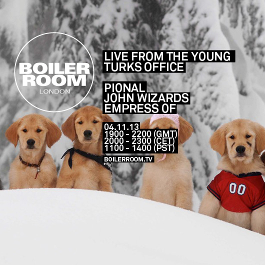 Flyer for event Young Turks.