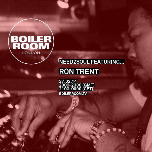Flyer for event Need2Soul: Ron Trent.