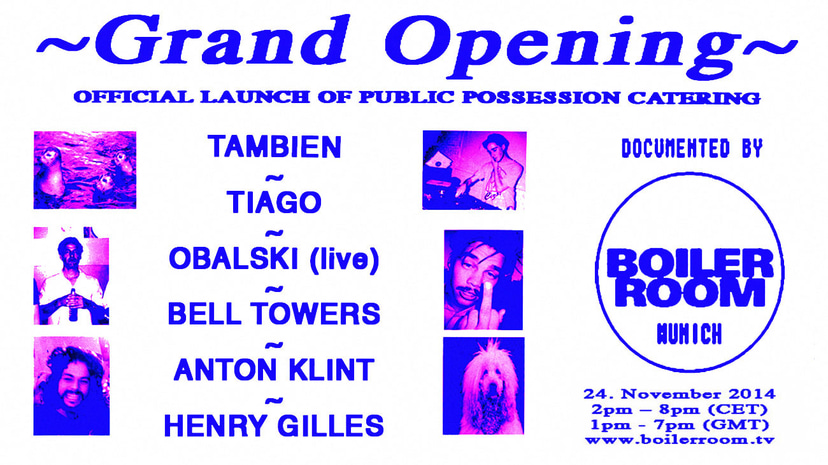 Flyer for event Label Spotlight: Public Possession .