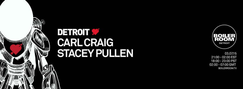 Flyer for event Detroit Love .