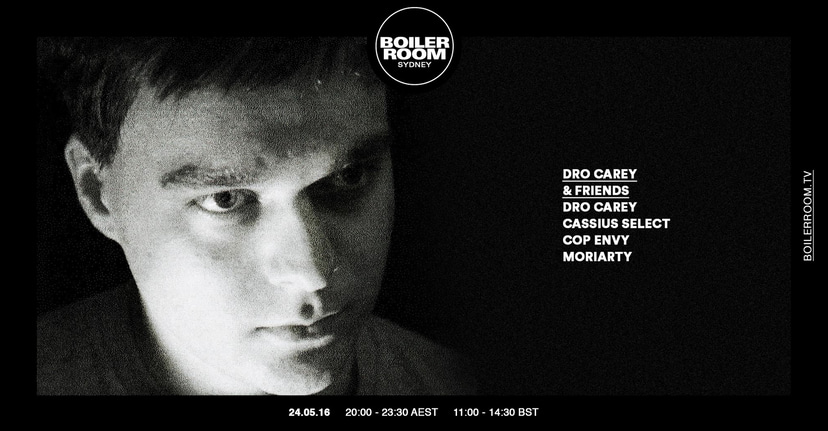 Flyer for event Dro Carey & Friends.