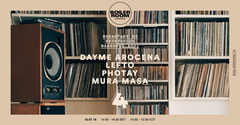 Flyer for event Channel 4: Breakfast at Brownswood Basement 001.