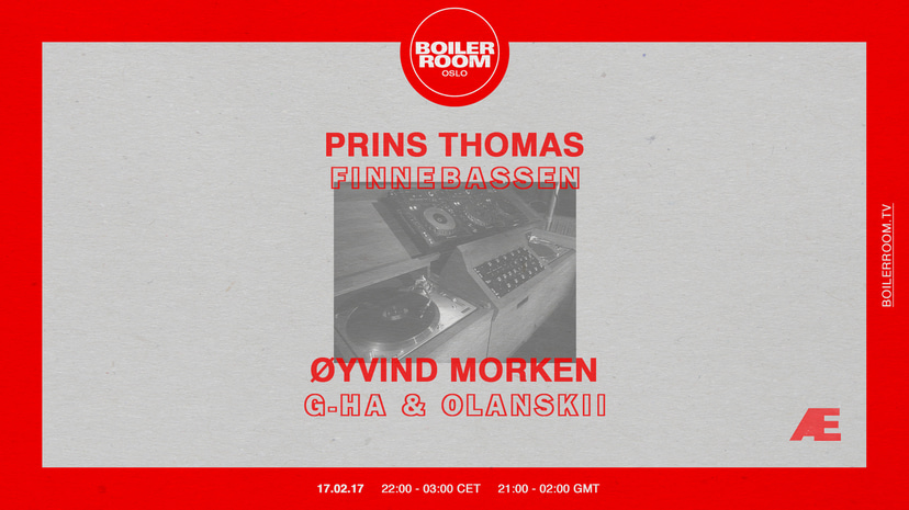 Flyer for event Boiler Room Oslo: Jaeger.