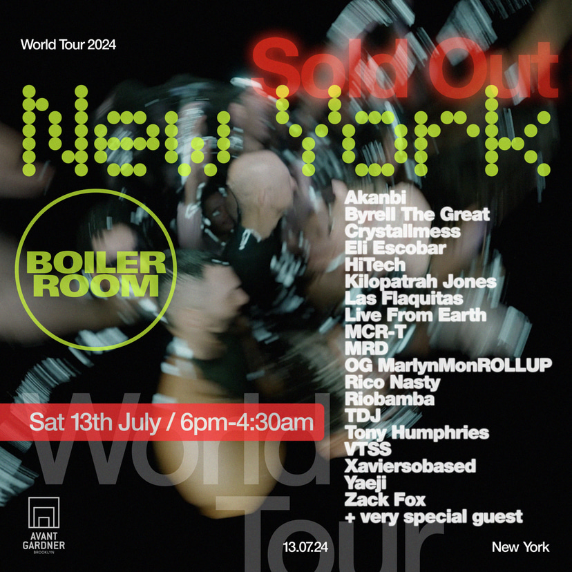 Flyer for event New York City | Saturday.