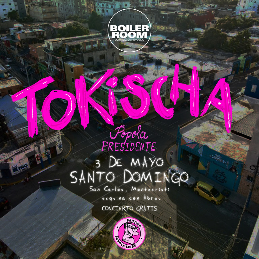 Flyer for event Dominican Republic: Tokischa.