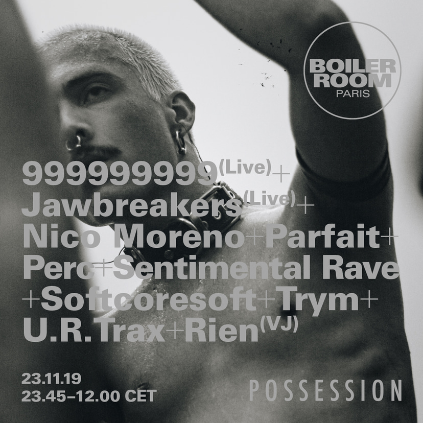 Flyer for event Boiler Room Paris: Possession.