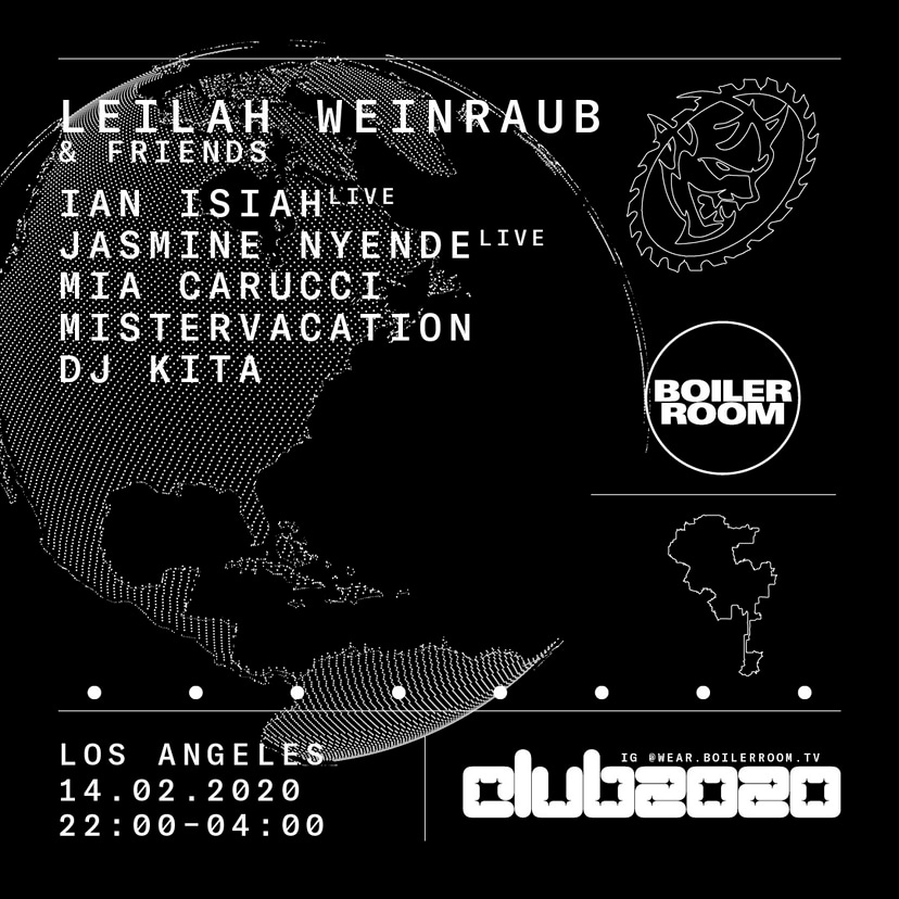 Flyer for event CLUB 20/20: LA.