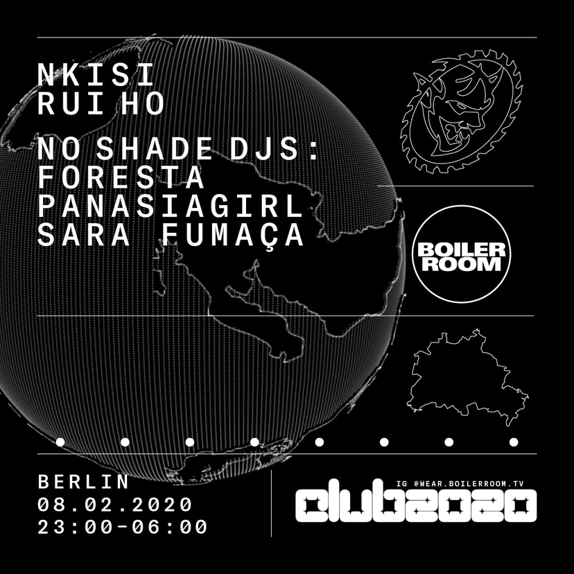 Flyer for event CLUB 20/20: Berlin.
