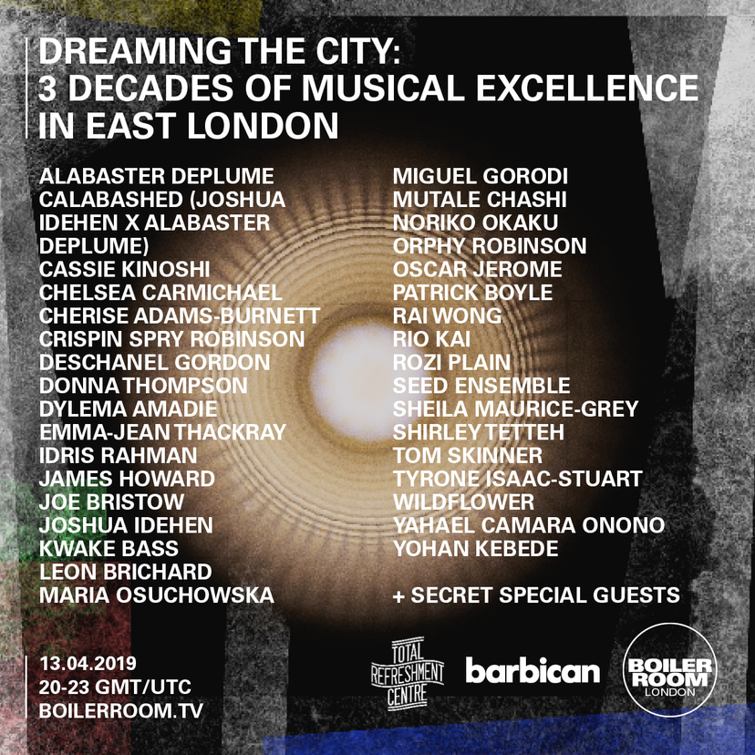 Flyer for event Total Refreshment Centre: Dreaming The City.
