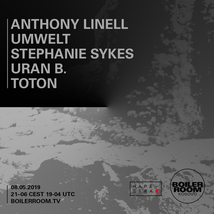 Flyer for event Boiler Room Kosovo: Rilindja Warehouse.