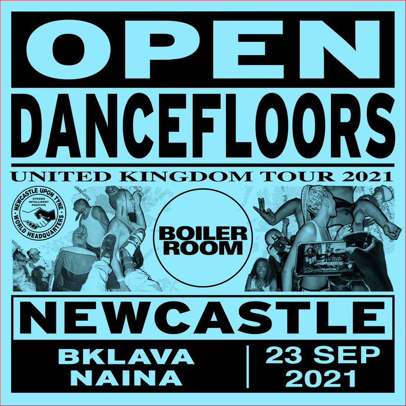 Flyer for event Open Dancefloors | Newcastle.