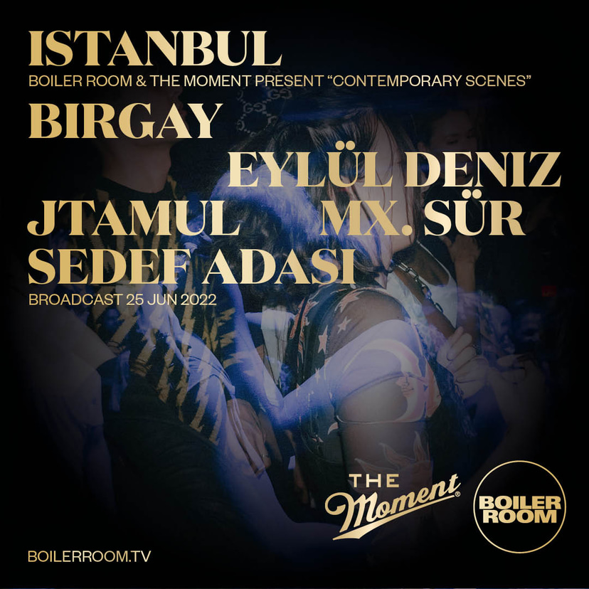 Flyer for event Contemporary Scenes: Istanbul.