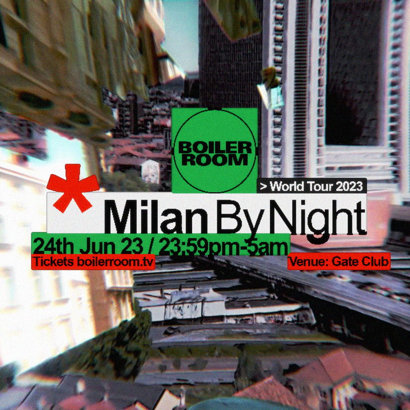 Flyer for event Milan | By Night.