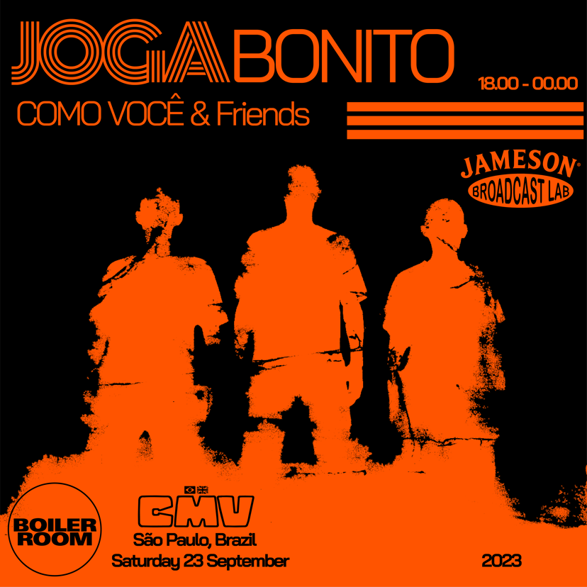 Flyer for event COMO VOCÊ: Joga Bonito.
