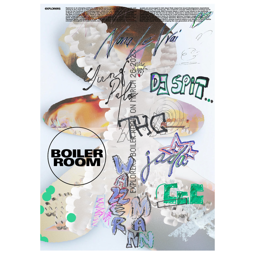 Flyer for event Berlin: Explorers.