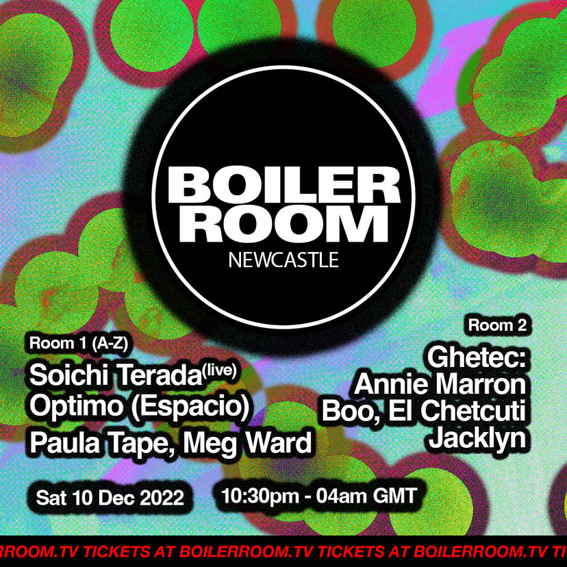 Flyer for event Boiler Room: Newcastle | Day 2.