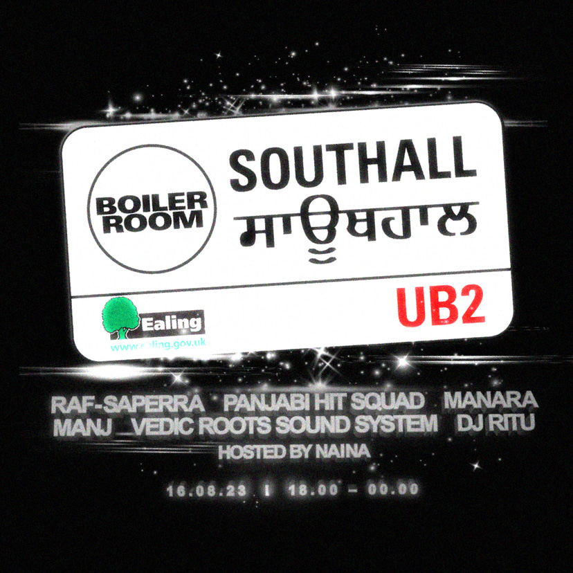 Flyer for event Boiler Room: Southall.