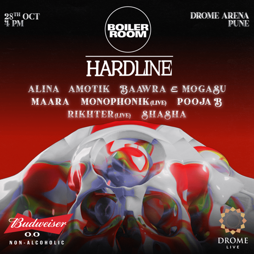 Flyer for event Hardline | Pune.