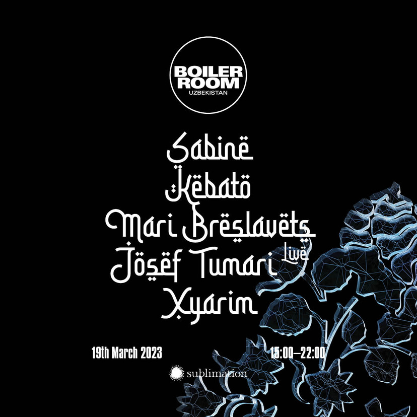 Flyer for event Uzbekistan: Sublimation | Day 1.